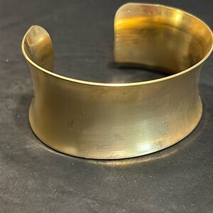 1 inch brass cuff bracelet